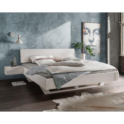Massivholz »La Dolce Vita IV WHITE-EDITION« Kiefer Massivholzbett 180x200 cm Image