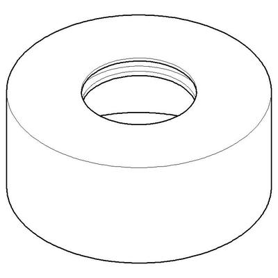 Dornbracht Rosette Ersatzteile 092789025 D. 85 x D. 39 x 37,5 mm Chrom 092789025-00 Image