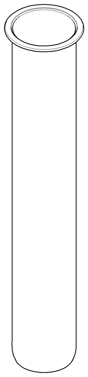 Dornbracht Rohr für Geruchverschluss Ersatzteile 092823007 D. 32 x D. 39 x 200 mm Messing gebürstet 092823007-28 Image