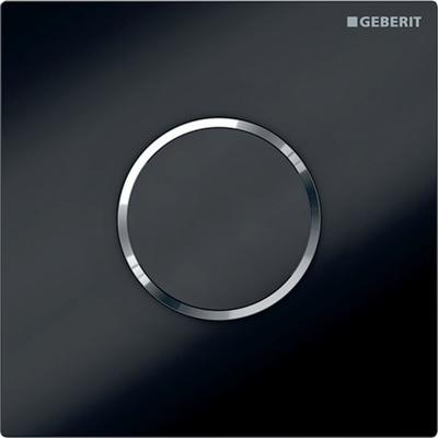 Geberit HyTronic Urinal-Steuerung Sigma10 schwarz/verchromt Zink-Druckguss berührungslos Infrarot/Ba 116035KM1 Image