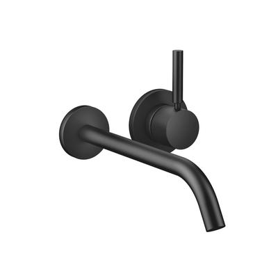 Dornbracht Waschtisch-Wand-Einhandbatterie ohne Ablaufgarnitur META 36861660 Schwarz matt 36861660-33 Image