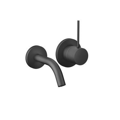 Dornbracht META SLIM Waschtisch-Wand-Einhandbatterie ohne Ablaufgarnitur META 36867662 Schwarz matt 36867662-33 Image