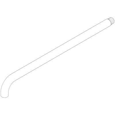 Dornbracht Rohr Ersatzteile 90110307000 462 x 61 x 24 mm Weiß matt 90110307000-10 Image