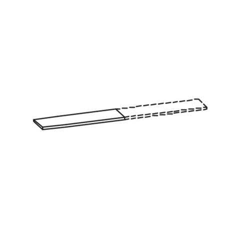 Artiqua Ablageboard breitenvariabel, Eiche Weiß quer NB, 077-ABL-14-440 077-ABL-14-440