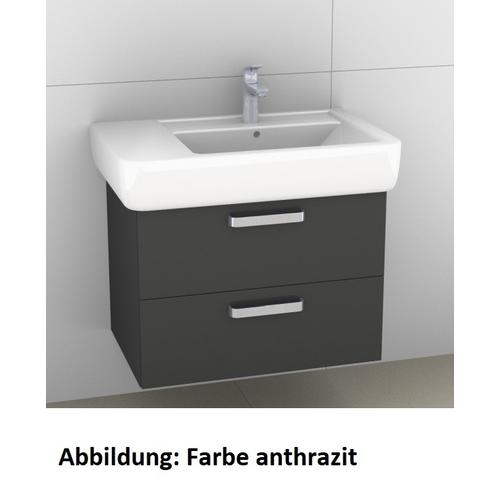 Artiqua 413 Waschtischunterschrank für Renova Plan 122175 Weiß Matt Select, 413-WU2L-K18-7161-171 413-WU2L-K18-7161-171