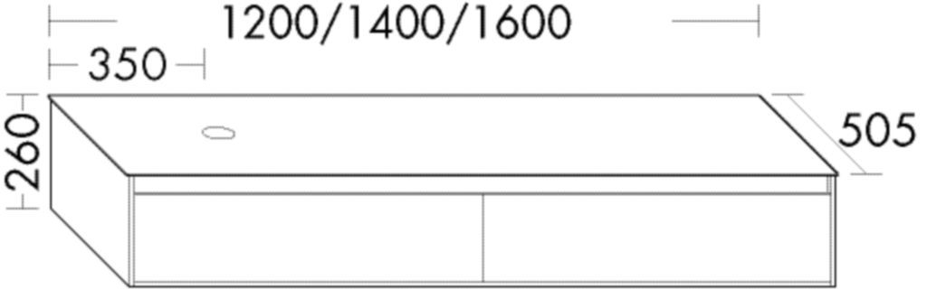 Burgbad Waschtischunterschrank rc40 Eiche Hellgrau/Weiß Hochglanz, SGKM160RF4602A0031 SGKM160RF4602A0031 Image