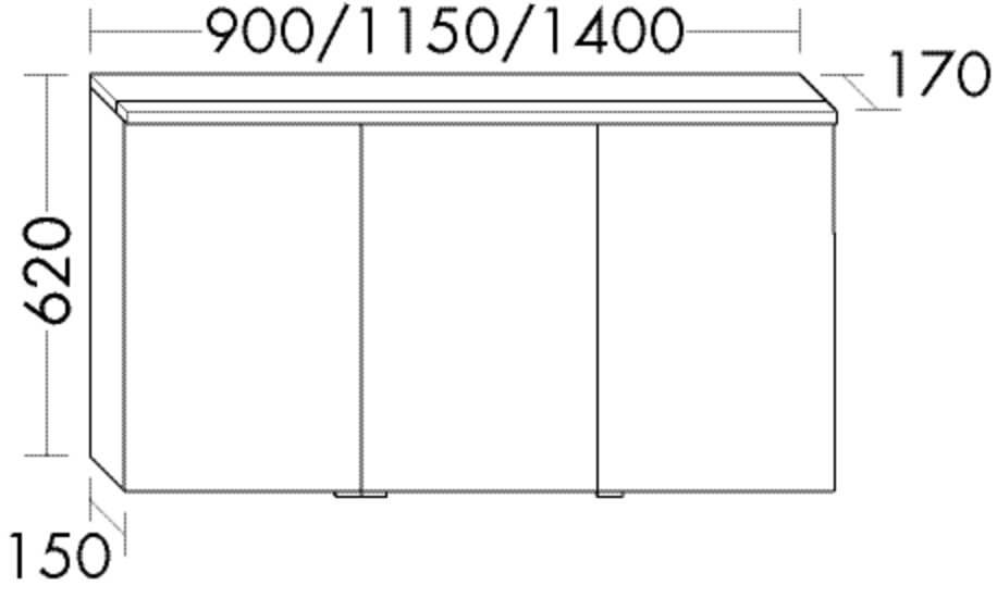 Burgbad Spiegelschrank Sys30 PG4 Sana 620x1500x170 Sand Ultramatt, SPFO150RF5766 SPFO150RF5766 Image