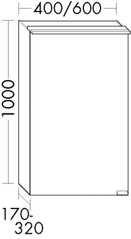 Burgbad Spiegelschrank rc40 1000x600x170 Bambus Natur, SPNV060RF4607 SPNV060RF4607 Image