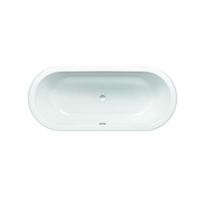 Bette Oval-Badewanne Starlet Flair 8773, 168x73x42 cm snow 1 Griffbohrung, 8773-4401GR 8773-4401GR Image