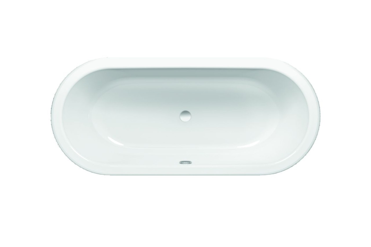Bette Oval-Badewanne Starlet Flair 8775, 188x88x42 cm snow GlasurPlus, 8775-440PLUS 8775-440PLUS Image