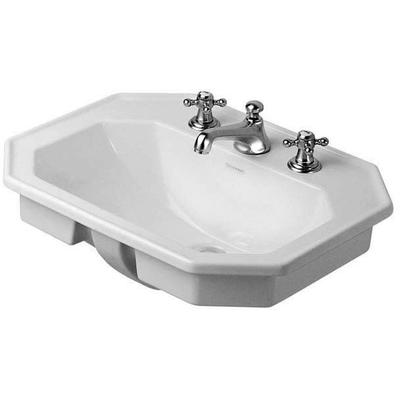 Duravit Serie 1930 Einbauwaschtisch Weiß Hochglanz 580 mm - 0476580000 0476580000