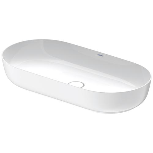 Duravit Luv Aufsatzbecken Weiß Hochglanz / Weiß Seidenmatt, 800 mm - 0379802600 0379802600