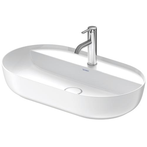 Duravit Luv Aufsatzbecken Weiß Hochglanz / Weiß Seidenmatt, 700 mm - 0380702600 0380702600