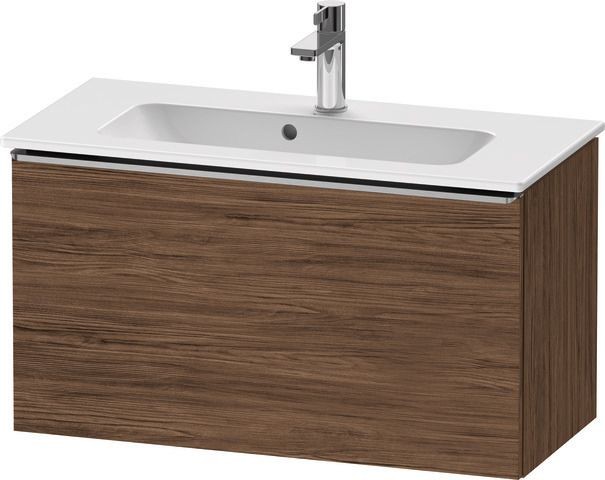Duravit D-Neo Waschtischunterbau wandhängend Nussbaum dunkel Matt 810x372x440 mm - DE4269070210000 DE4269070210000