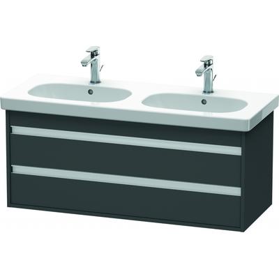 Duravit Ketho Waschtischunterbau wandhängend Graphit Matt 1150x455x480 mm - KT664904949 KT664904949