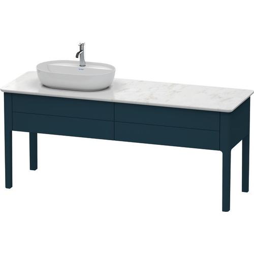 Duravit Luv Konsolenwaschtischunterbau bodenstehend Nachtblau Seidenmatt 1733x570x743 mm - LU9563L98 LU9563L9898