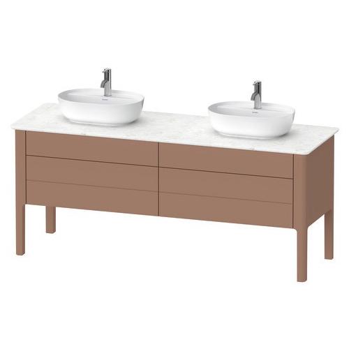 Duravit Luv Konsolenwaschtischunterbau bodenstehend Mandel Seidenmatt 1733x570x743 mm - LU9567B5454 LU9567B5454