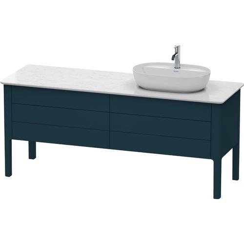 Duravit Luv Konsolenwaschtischunterbau bodenstehend Nachtblau Seidenmatt 1733x570x743 mm - LU9568R98 LU9568R9898