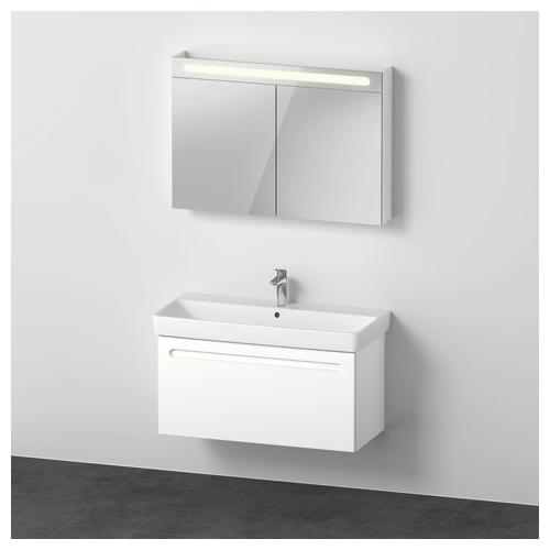 Duravit Duravit No.1 Möbelwaschtisch mit Waschtischunterbau und Spiegelschrank 1000x450x2000 mm - N1 N10186018180000