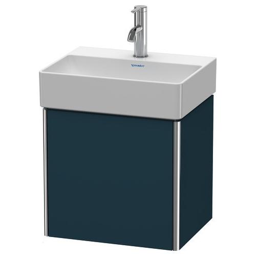 Duravit XSquare Waschtischunterbau wandhängend Nachtblau Seidenmatt 434x340x397 mm - XS4060R9898 XS4060R9898