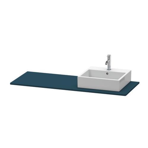 Duravit XSquare Konsole Nachtblau Seidenmatt 1400x550x16 mm - XS060GR9898 XS060GR9898