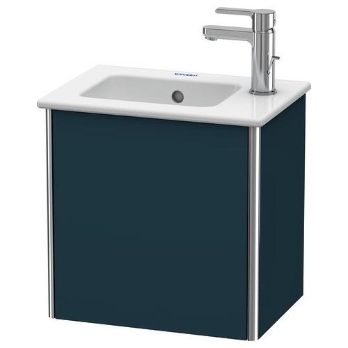 Duravit XSquare Waschtischunterbau wandhängend Nachtblau Seidenmatt 410x289x400 mm - XS4170L9898 XS4170L9898