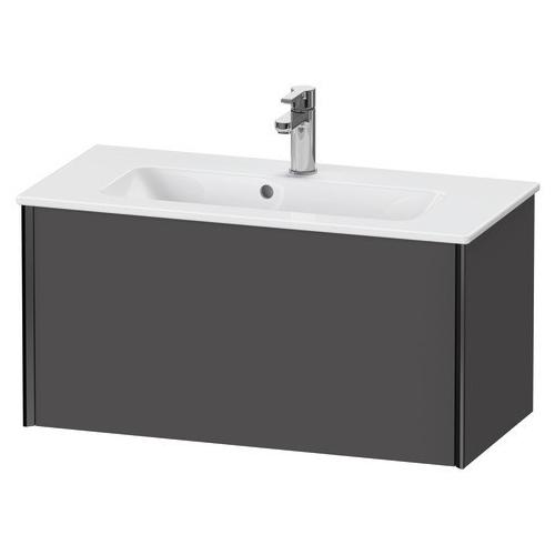 Duravit XViu Waschtischunterbau wandhängend Graphit Matt 810x390x400 mm - XV40790B2490E00 XV40790B2490E00