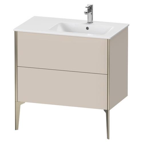 Duravit XViu Waschtischunterbau bodenstehend Taupe Matt 810x480x594 mm - XV44870B191 XV44870B191