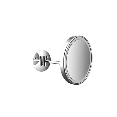 emco LED-Rasier- und Kosmetikspiegel 1-armig, 3-fach, rund, D: 203 mm, Direktanschluss, chrom, 10940 109406007 Image