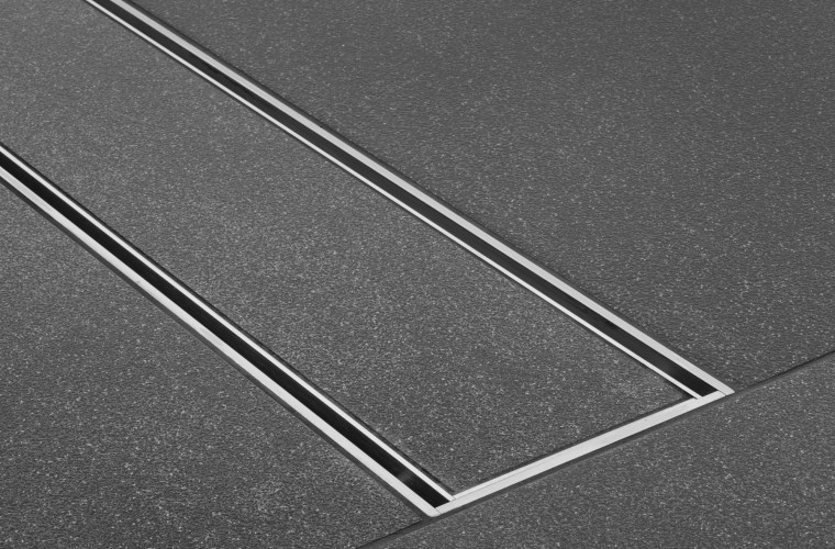 ESS Easy Drain Multi TAF 140 cm Befliesbar / Edelstahl Gebürstet, EDMTAF1400 EDMTAF1400 Image