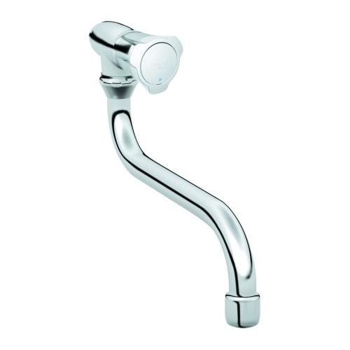 GROHE Auslaufventil Costa 30484 DN15 Wandmontage schwenkb. Rohrauslauf chrom 30484001