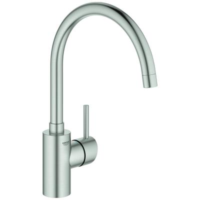 GROHE EH-SPT-Batterie Concetto 32661 hoher Auslauf GROHE Zero supersteel, 32661DC3 32661DC3 Image