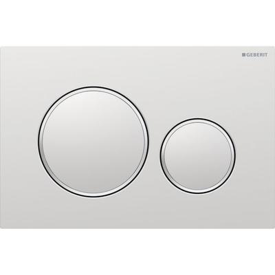 Geberit Geberit Betätigungsplatte Sigma20 für 2-Mengen-Spülung mattchrom-lackiert, 115882JQ1 115882JQ1 Image