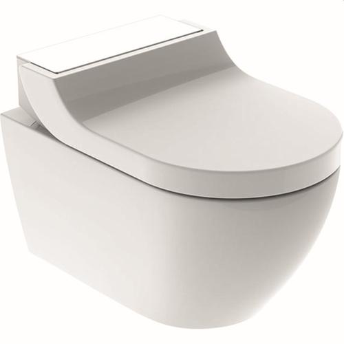 Geberit Geberit AquaClean Tuma Comfort WC-Komplettanlage Wand-WC Glas weiß, 146290SI1 146290SI1