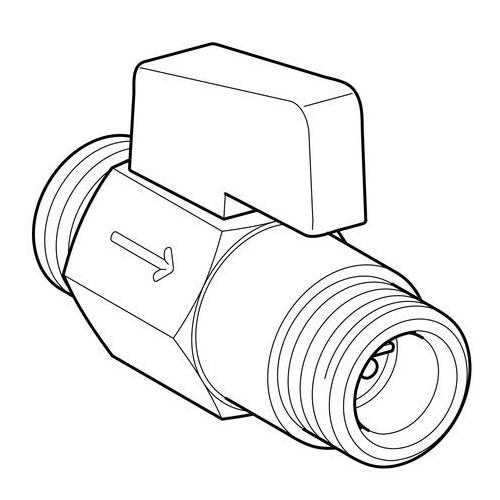 Geberit Kugelhahn G3/8 / G3/8 , 243795001 243795001