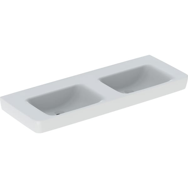 Geberit Renova Plan Doppelwaschtisch 130x48cm 501713008