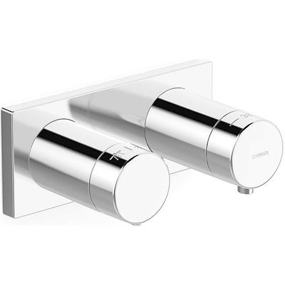 Hansa Fertigmontageset Thermostat-Batterie Hansaliving 4453 9583 verchromt, 44539583 44539583