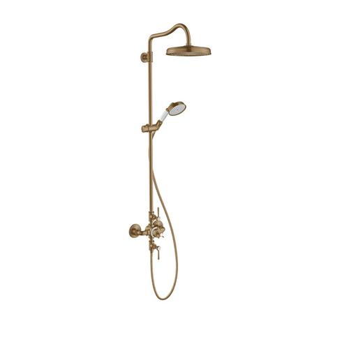 Hansgrohe Showerpipe Axor Montreux Brushed Bronze mit 16572140