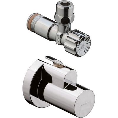 Hansgrohe Eckventil edelstahl-optik mit Schuber 13954800 Image