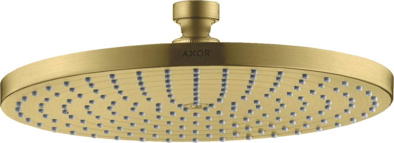 Hansgrohe Tellerkopfbrause Axor 240 mm Brushed Brass 28494950 Image