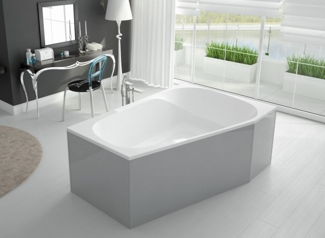Hoesch Badewanne Spectra 1800x1200 rechts Weiss 3667.010 Image