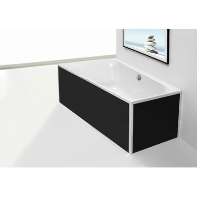 Hoesch Glasverkleidung schwarz f. Vorwand 47603.552 Image