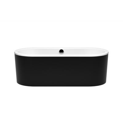 Kaldewei Badewanne CLASSIC Mod.111-7, 1800x800, schwarz matt 100,VKT alpinweiß 291249230676 Image
