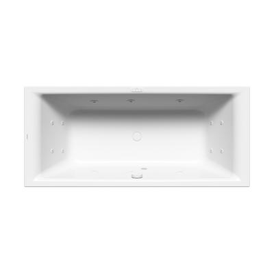 Kaldewei Badewanne PURO DUO Mod.664 FULL BODY, 1800 x 800, alpin,re,int. Einl.,Sicht. chrom 266460280001 Image