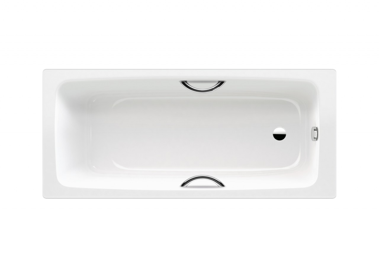 Kaldewei Badewanne CAYONO Mod.753, 1500x700, alpinweiß,mit Griffloch,m. VAS 275334010001 Image