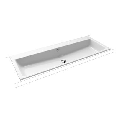 Kaldewei Einbauwaschtisch Puro, Modell 3169 mit Überlauf 1200x460, 907106053030 907106053030 Image