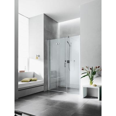 Kermi Pendel-Falttür Diga 2OR 1400x2000, silber hochglanz, ESG Opaco, DI2OR14020VUK DI2OR14020VUK Image