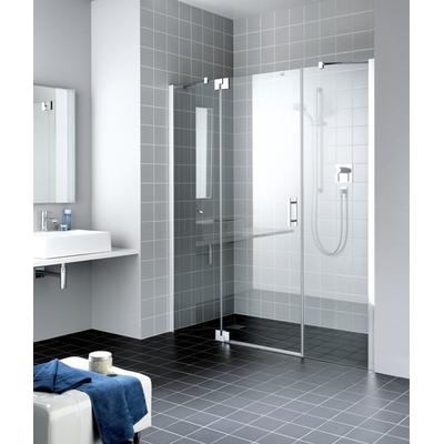 Kermi Pendeltür Filia XP 1GR 1530x1850, silber hochglanz, ESG Opaco mit KermiClean, FX1GR FX1GR15318VYK Image