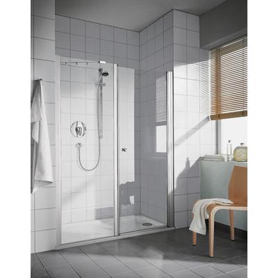 Kermi Schwingtür Ibiza 2000 SOR 1500x2000, weiss, ESG Opaco mit KermiClean, I2SOR150202YK I2SOR150202YK Image