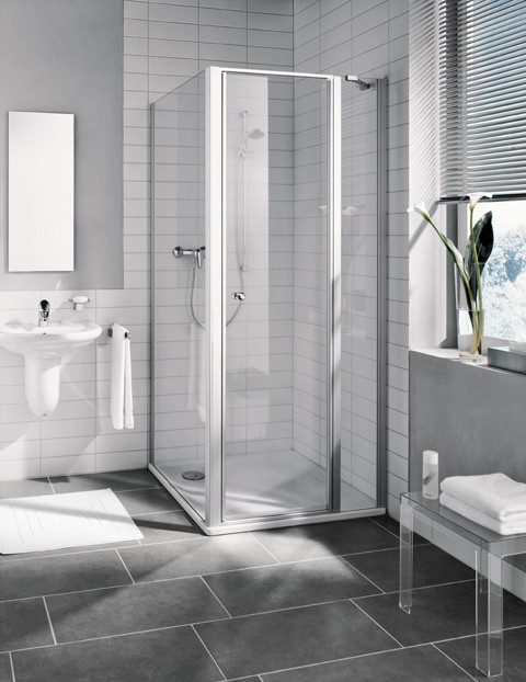 Kermi Schwingtür Ibiza 2000 STL 0750x1850, weiss, ESG klar, I2STL075182AK I2STL075182AK Image